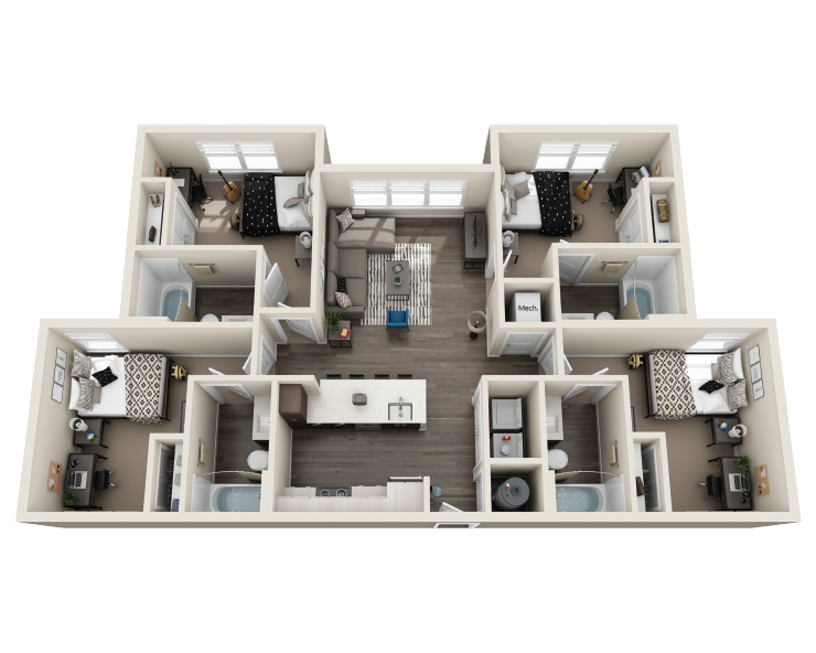 Apartments Near FSU | The Standard at Tallahassee